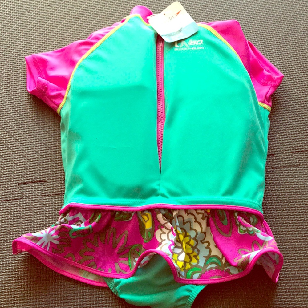 Floaty toddler swimsuit